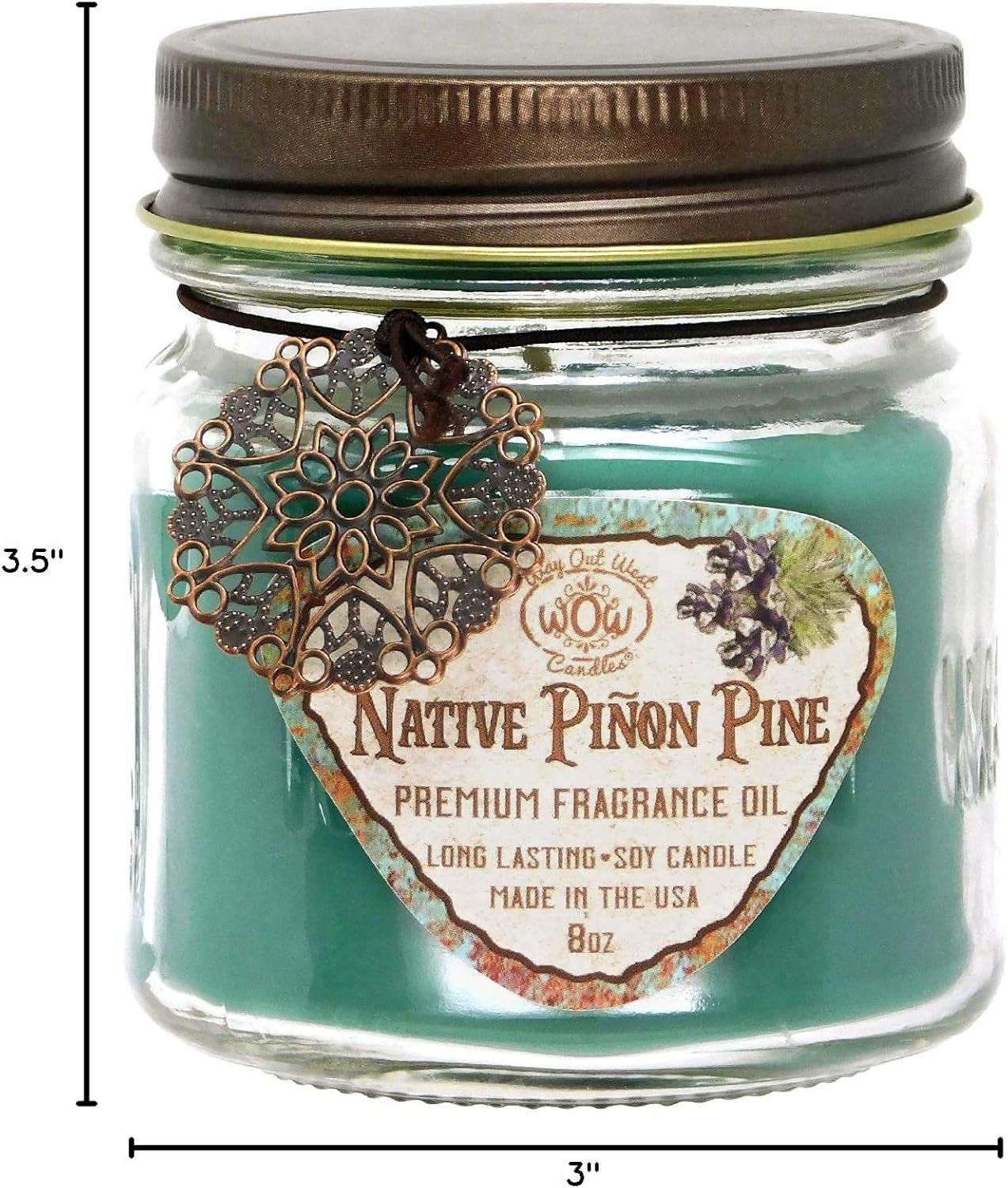 Way Out West Scented Candle Set: Piñon Pine & Vanilla De Leche - Gift-Ready Boxed Collection of 2 Long-Lasting Soy Wax Jar Candles for a Cozy Home Ambiance