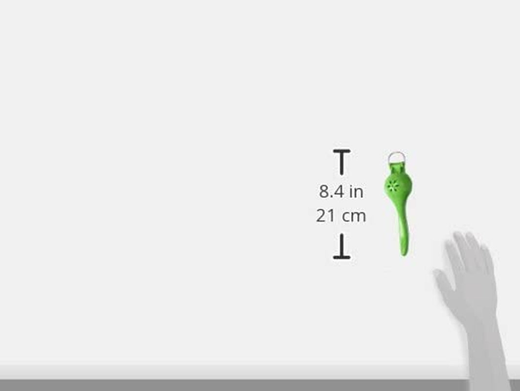 Citrus Juicer Manual Squeezer for Maximum Juice Extraction - Green Lemon/Lime Model