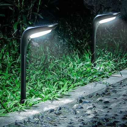 Outdoor Solar Pathway Lights - 4 Pack, 150 Lumens, Waterproof IP65, Dual Color Modes for Landscape, Walkway, Driveway, Garden, and Patio