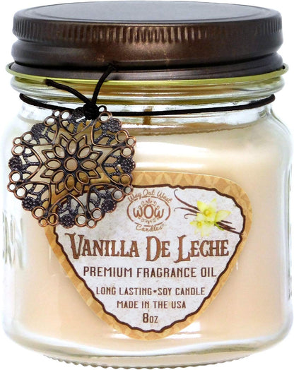 Way Out West Scented Candle Set: Piñon Pine & Vanilla De Leche - Gift-Ready Boxed Collection of 2 Long-Lasting Soy Wax Jar Candles for a Cozy Home Ambiance