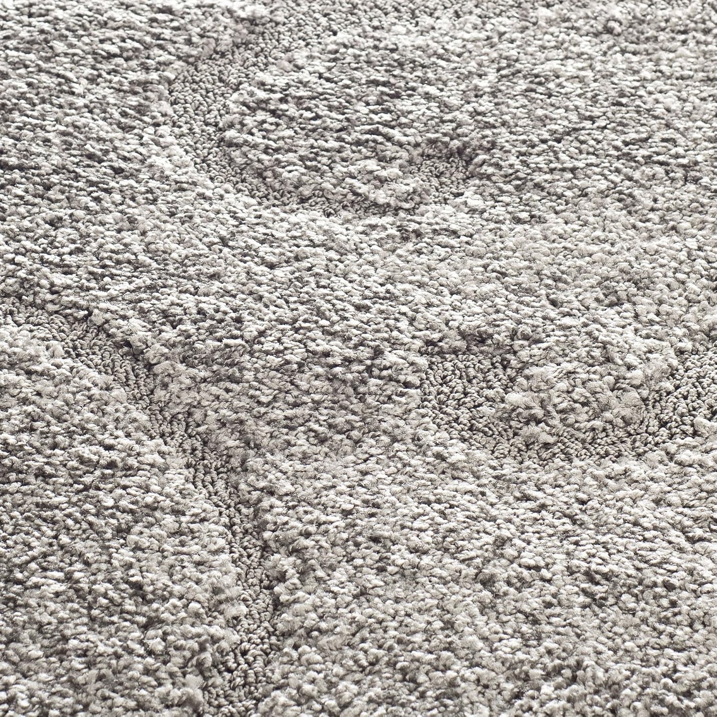 SAFAVIEH Florida Shag Collection 6'7" Square Area Rug in Grey with Scroll Design, Non-Shedding, Easy to Clean, High-Low Plush Pile, Perfect for Living Room, Bedroom, and Dining Areas (SG455-8013)